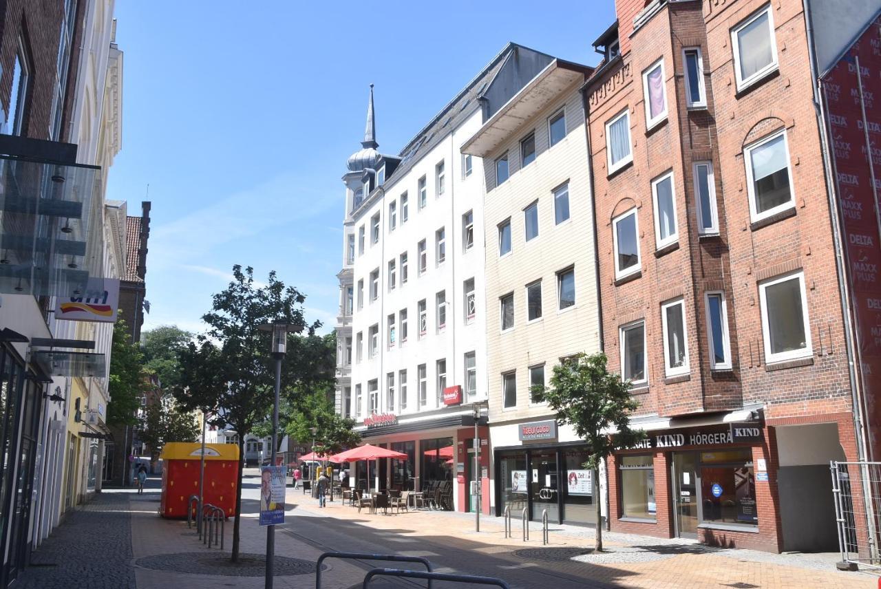 Fewo1846 - Angelburg - Komfortable Wohnung Im Stadtzentrum Flensburgo Exterior foto
